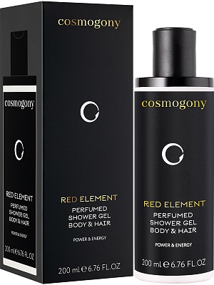 Гель для тела и волос Cosmogony Red Element. Энергия и Сила