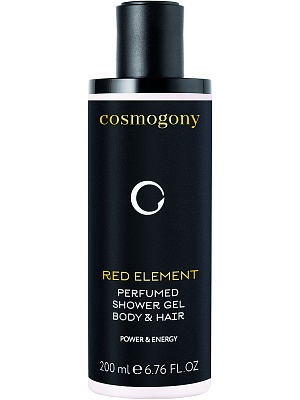 Гель для тела и волос Cosmogony Red Element. Энергия и Сила