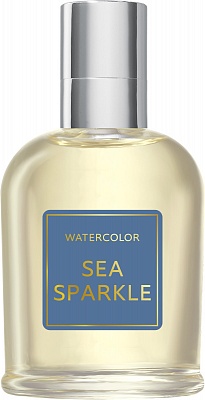 Watercolor. Sea sparkle